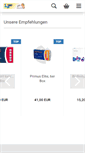 Mobile Screenshot of linsentheke.de